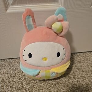 NWOT Squishmallows Hello Kitty Easter Bunny Plush Toy 2023 Rare 8in NWOT